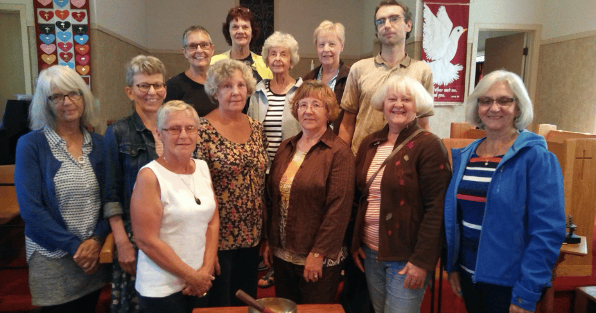 Huron Shores United Church gathers for their Grand Bend Meditation Group