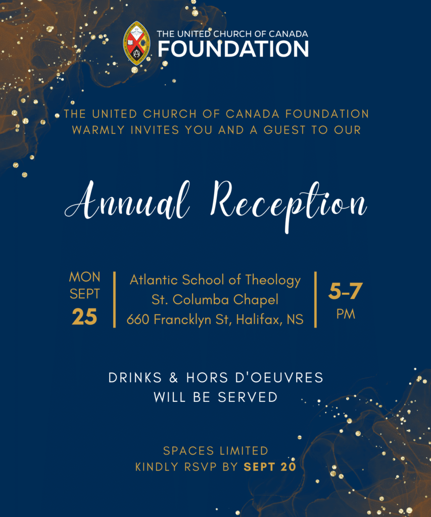 Graphic of The Foundation's Annual Reception Event.