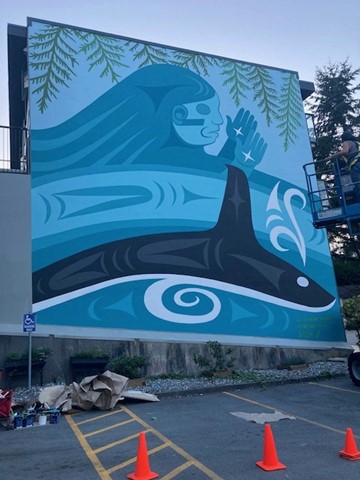 Inlet United Church Art Wall by Atheana picha